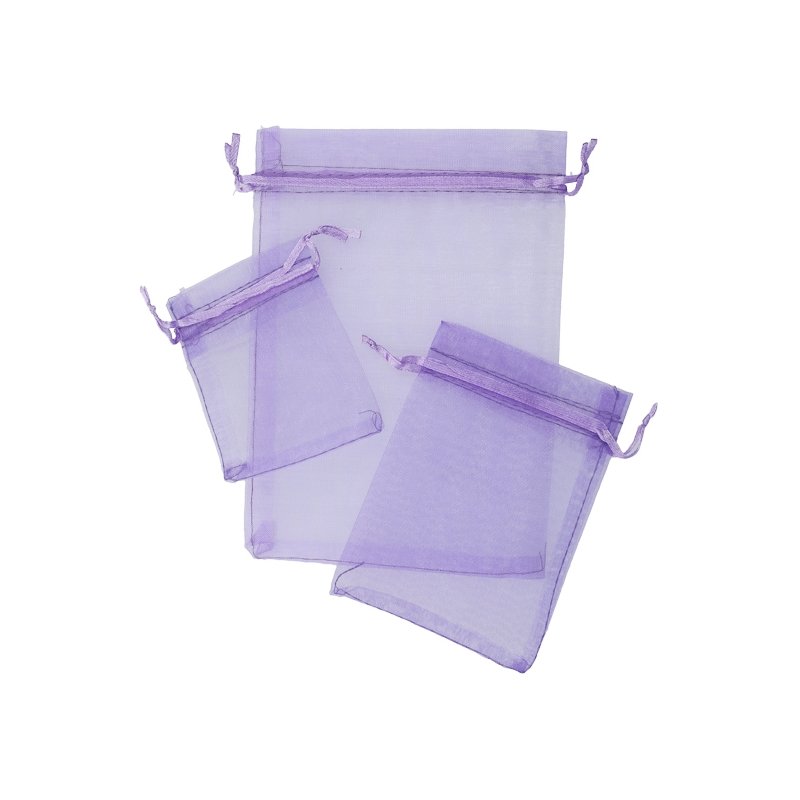 Saquinhos de organza lilas Saquinhos de organza lilas