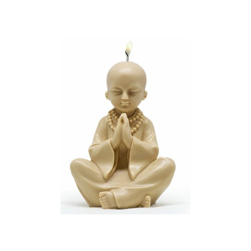 Molde buda niño rezando para velas Molde buda niño rezando para velas