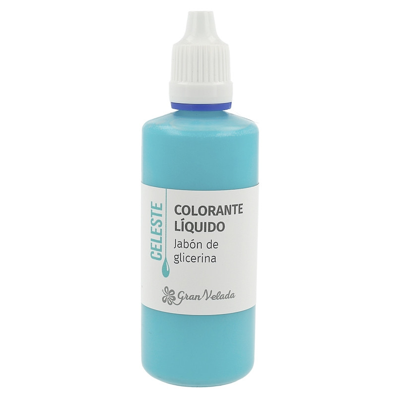Colorante jabon glicerina celeste Colorante jabon glicerina celeste