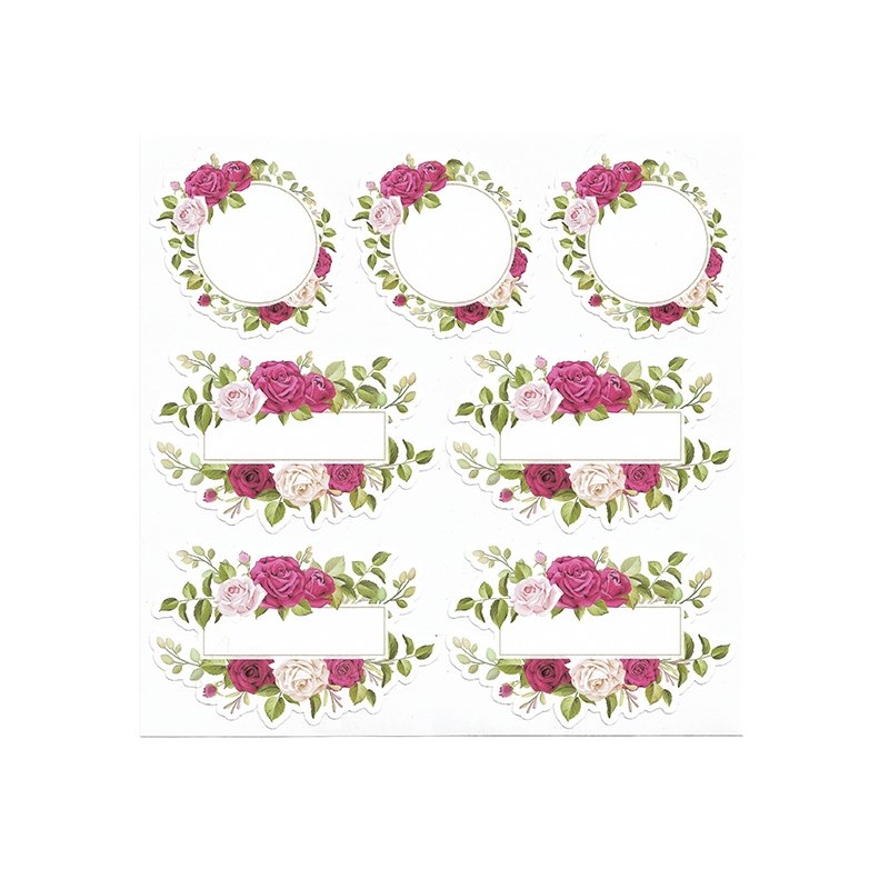 Pegatinas para escribir red roses Pegatinas para escribir red roses