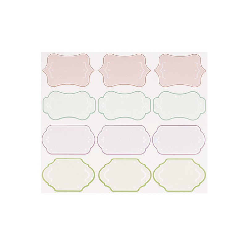 Pegatinas de colores para escribir encima Pegatinas de colores para escribir encima