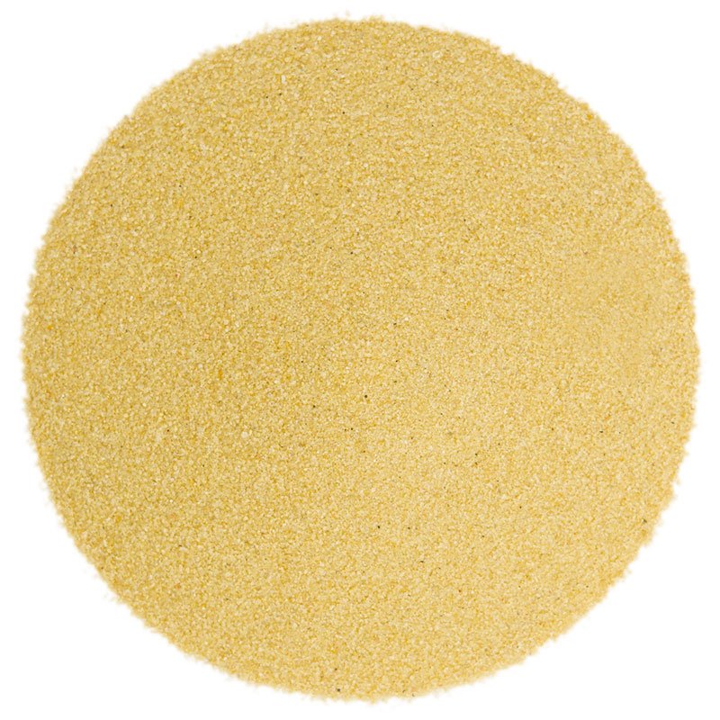 Areia fina de cor amarelo ovo Areia fina de cor amarelo ovo