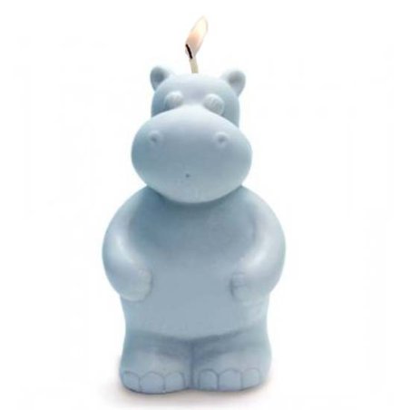 Molde velas hipopotamo 3d