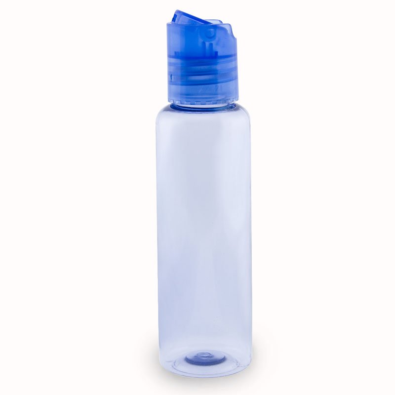 Envase pet azul 60 ml tapon dis-top Envase pet azul 60 ml tapon dis-top