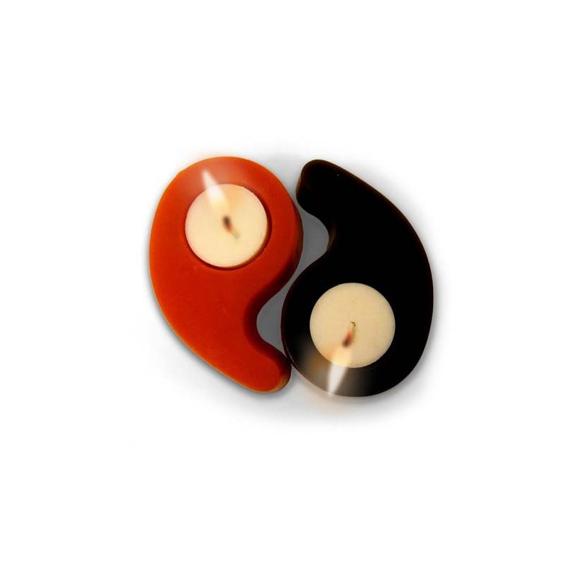 Molde para hacer velas yin yang Molde para hacer velas yin yang