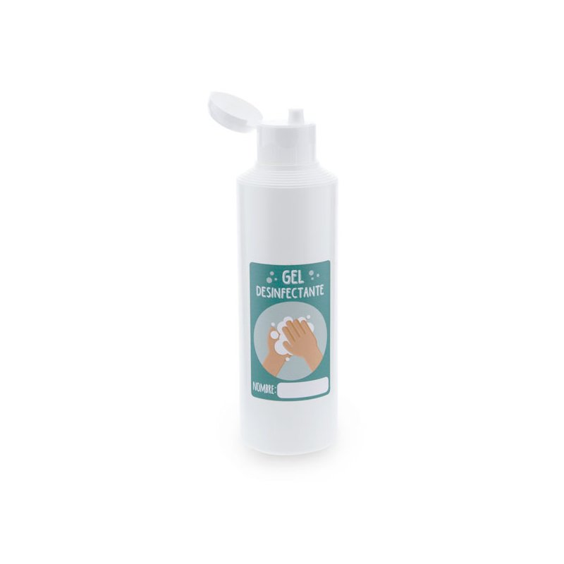 Frasco de 250 ml para gel desinfetante Frasco de 250 ml para gel desinfetante