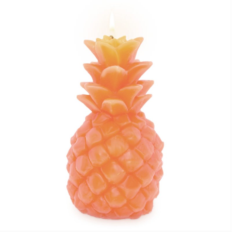 Vela de abacaxi laranja Vela de abacaxi laranja
