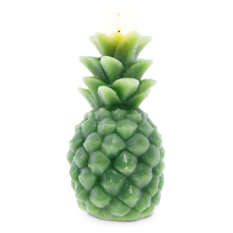 Vela de piña verde Vela de piña verde