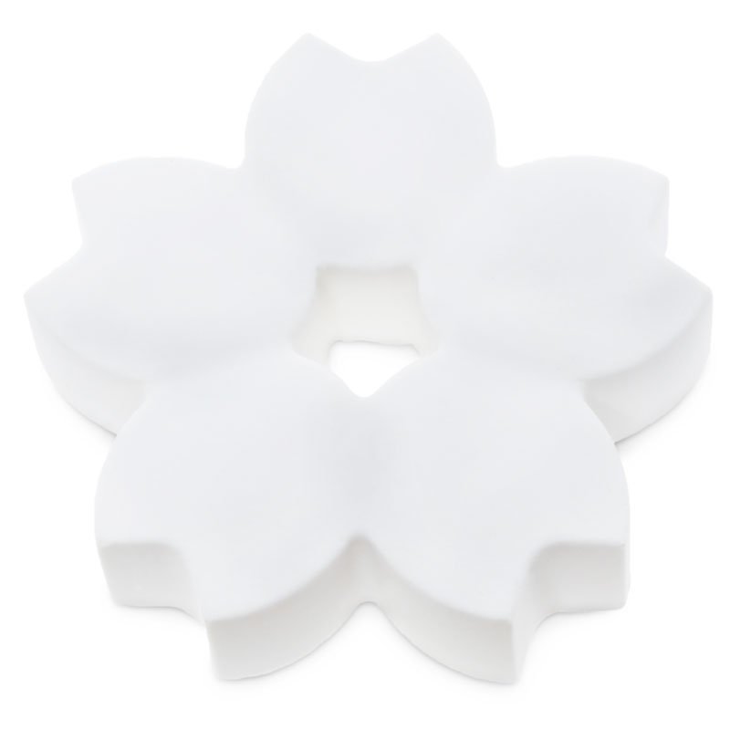 Molde flor estrellada de Navidad Molde flor estrellada de Navidad