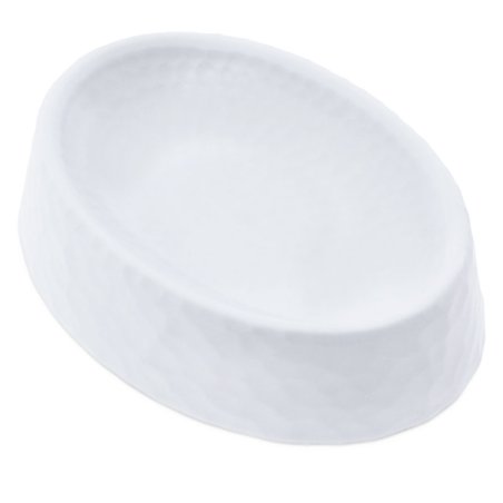 Saboneteira oval de plastico