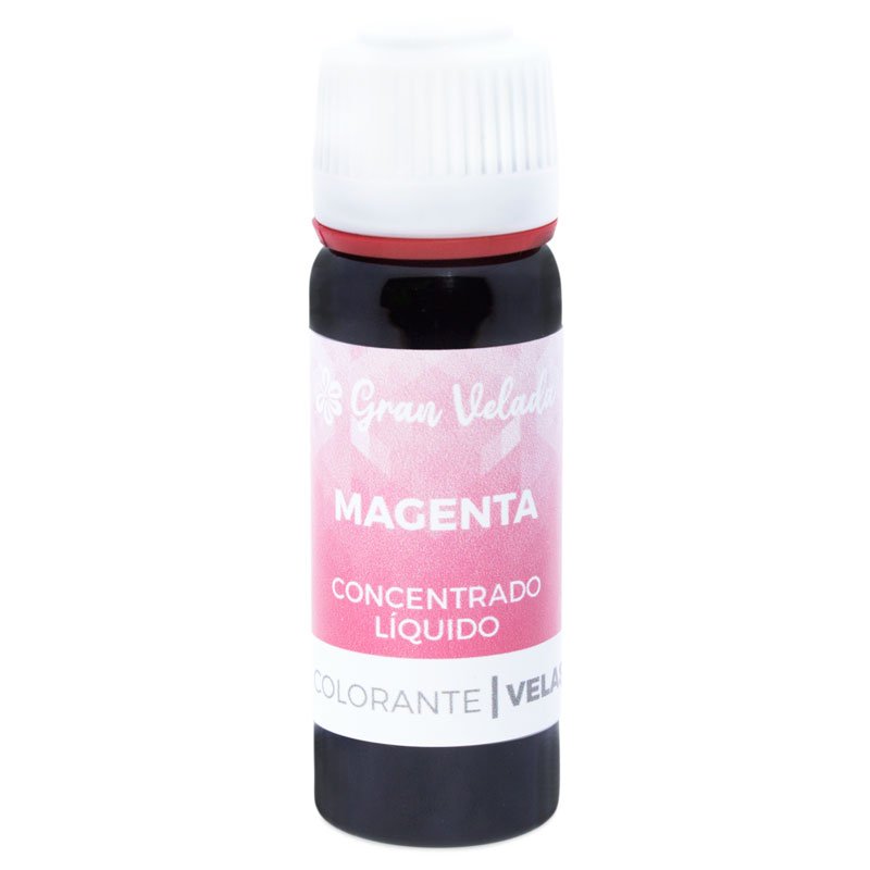 Corante magenta concentrado liquido para velas Corante magenta concentrado liquido para velas