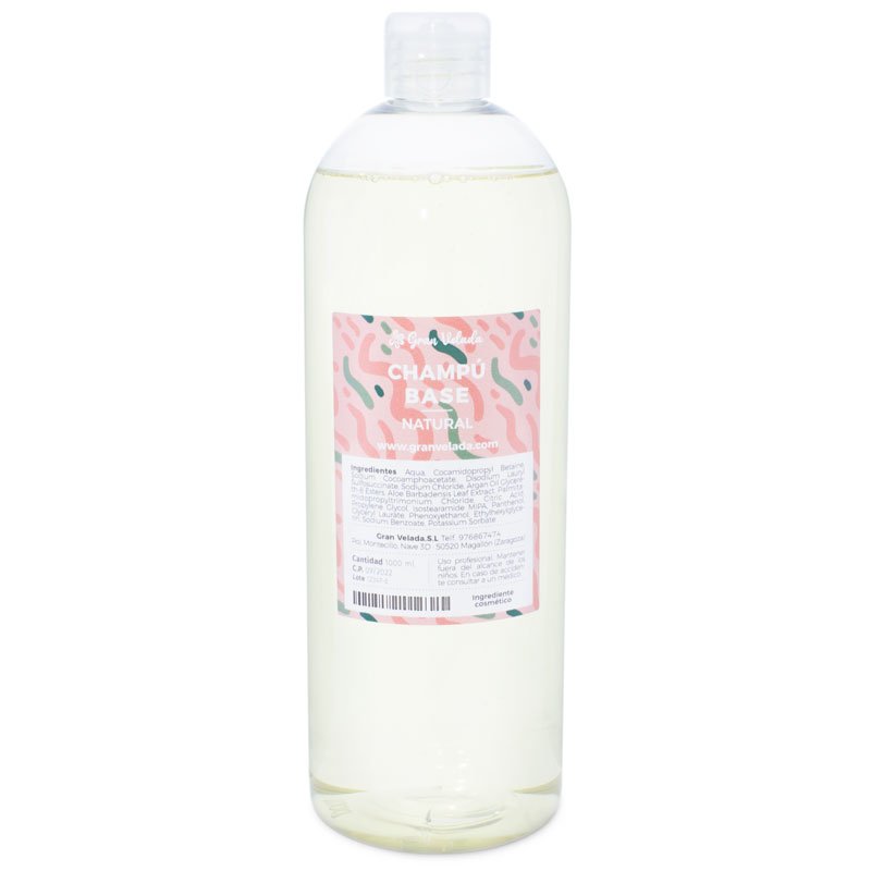 Champu base natural Champu base natural