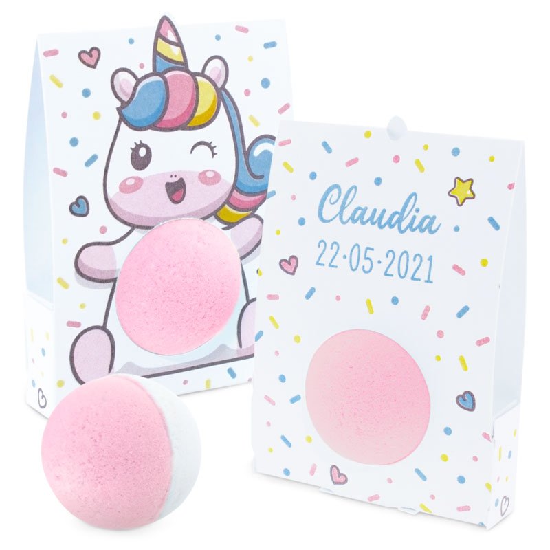 Caixa personalizada unicornio para embalagem
