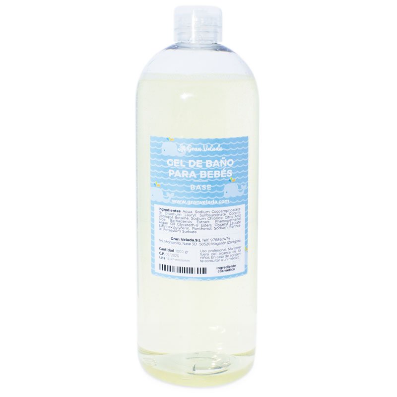 Gel de baño base para bebes por mayor Gel de baño base para bebes por mayor