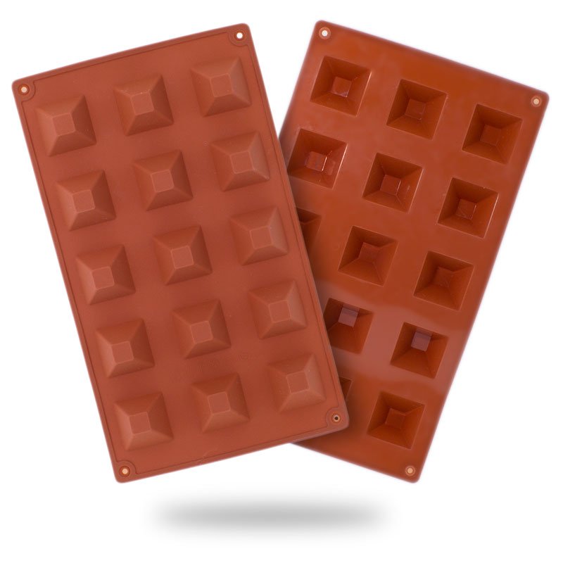Molde piramides de silicona Molde piramides de silicona