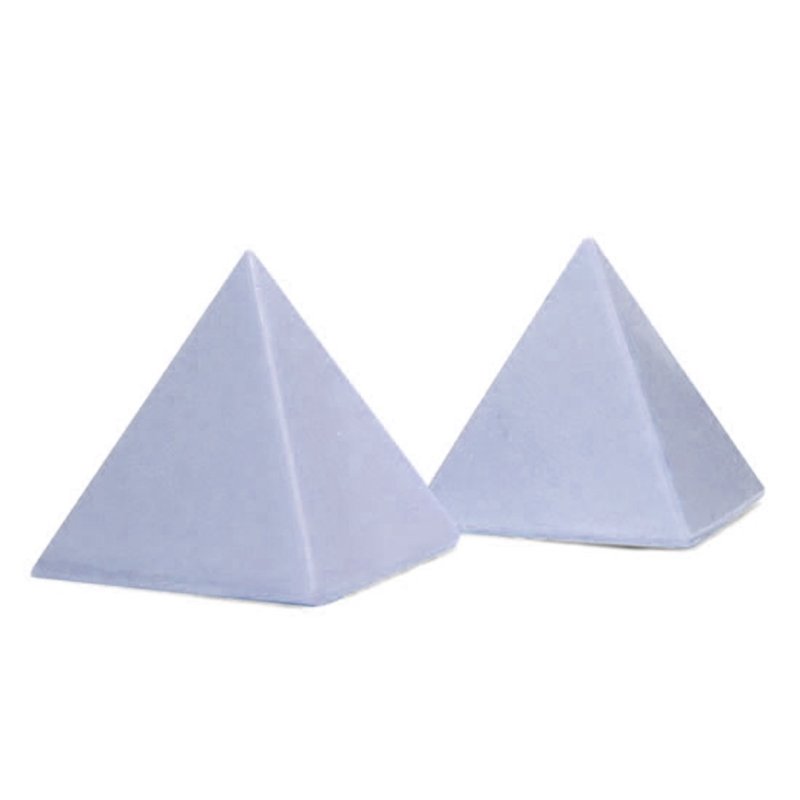 Molde para fazer velas Pirâmides pequenas Molde para fazer velas Pirâmides pequenas
