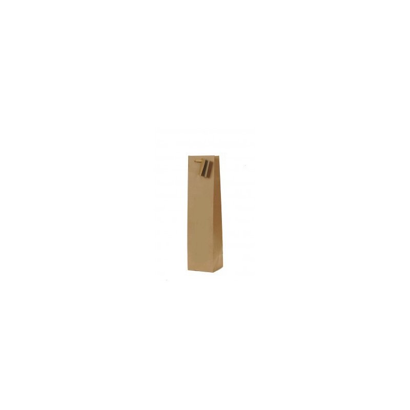 Bolsa para garrafas de vinho cor Natural 3/4 sem janela Bolsa para garrafas de vinho cor Natural 3/4 sem janela