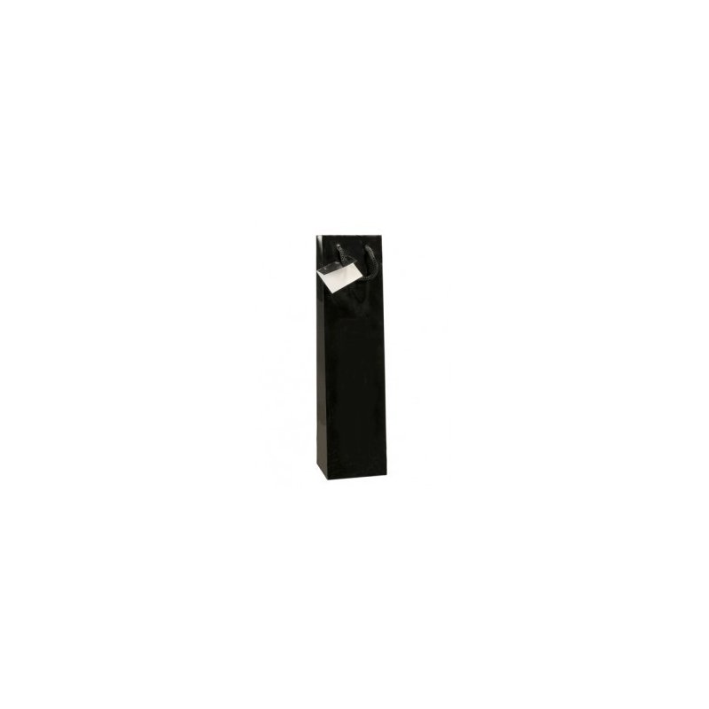 Saco preto para garrafa de vinho 3/4 sem janela Saco preto para garrafa de vinho 3/4 sem janela