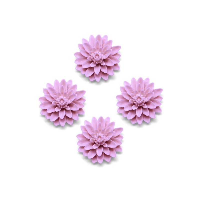 Molde para hacer jabón cuatro flores chinas Molde para hacer jabón cuatro flores chinas