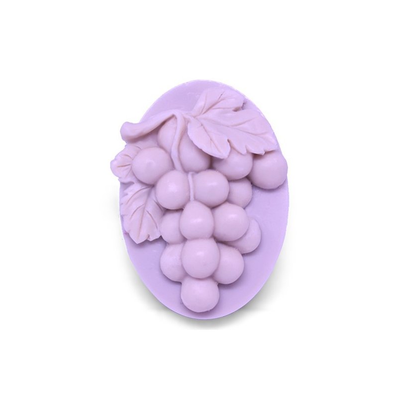 Molde para fazer pastilha de sabonete cacho de uvas Molde para fazer pastilha de sabonete cacho de uvas