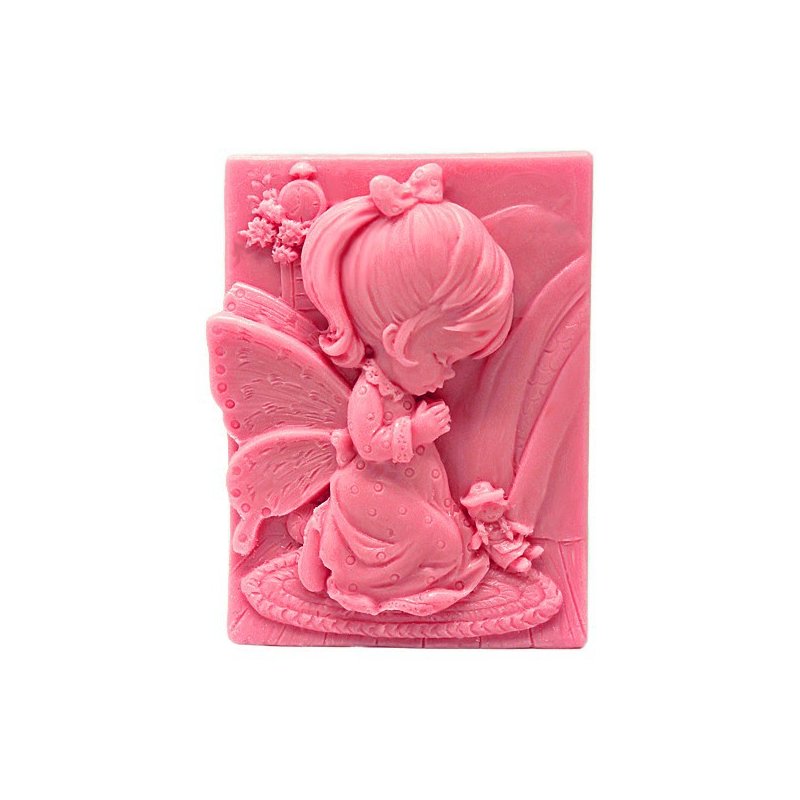 Molde pastillas Jabón Niña Hada Molde pastillas Jabón Niña Hada