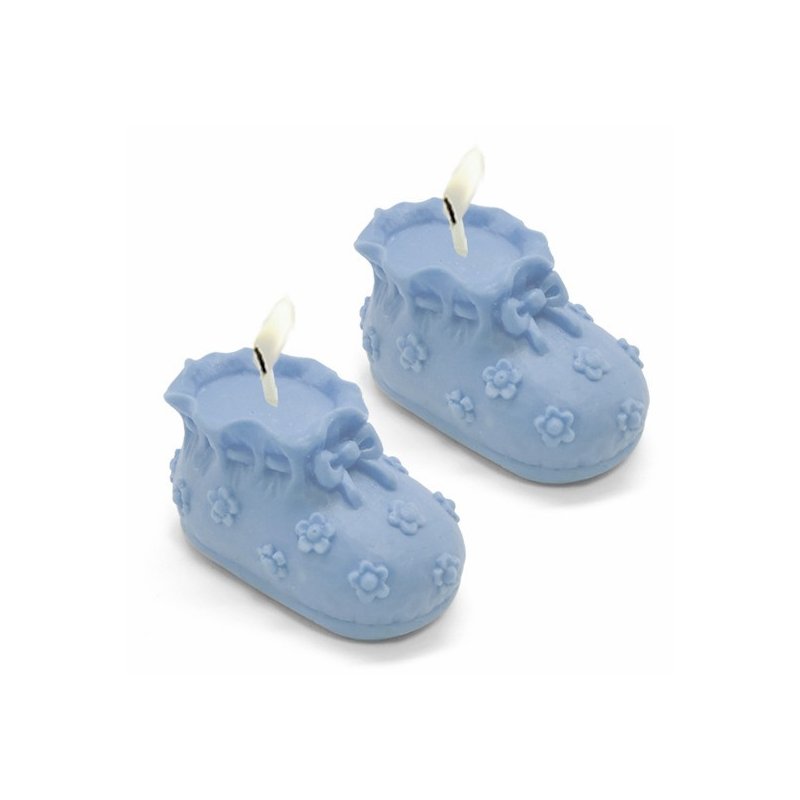Moldes para velas 3D botas de bebe Moldes para velas 3D botas de bebe