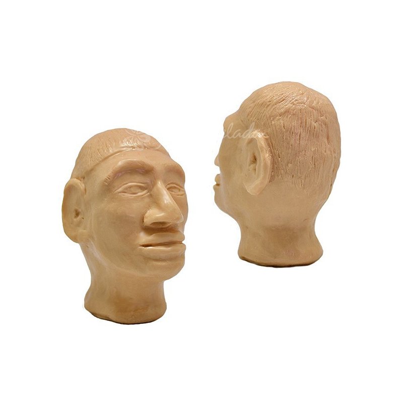 Molde de silicone, Homem Indígena Molde de silicone, Homem Indígena