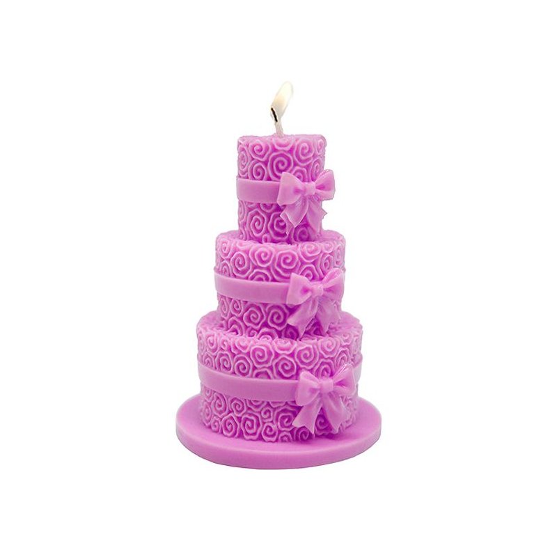 Molde bolo de casamento 3 andares para velas Molde bolo de casamento 3 andares para velas