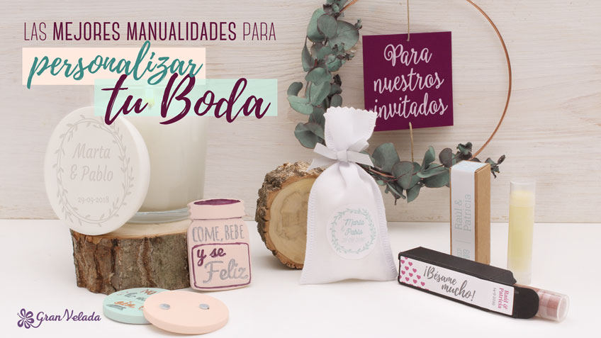 Manualidades para boda, ideas para caseros.