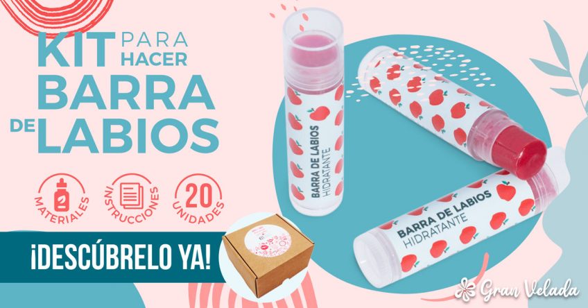 Kit para hacer balsamo labial casero