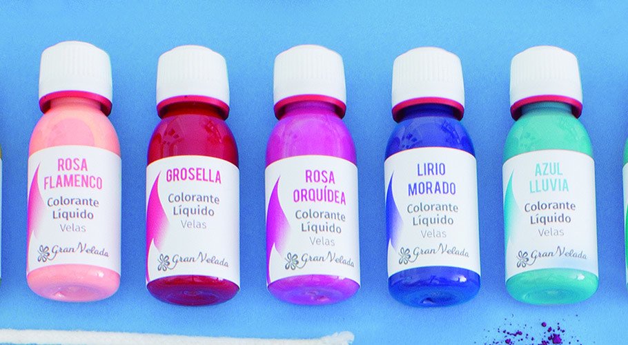 Corantes para velas líquidos Corantes para velas líquidos