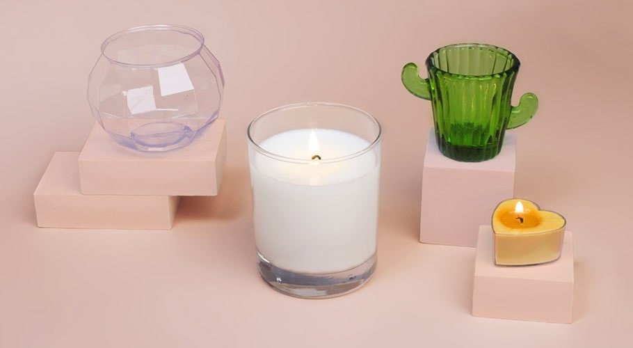 Recipientes para velas Recipientes para velas