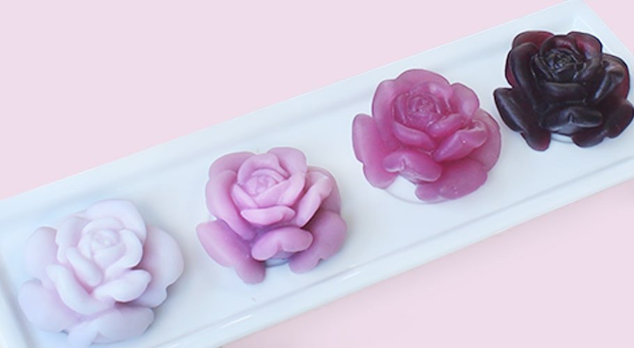 Moldes de flores para sabonetes Moldes de flores para sabonetes