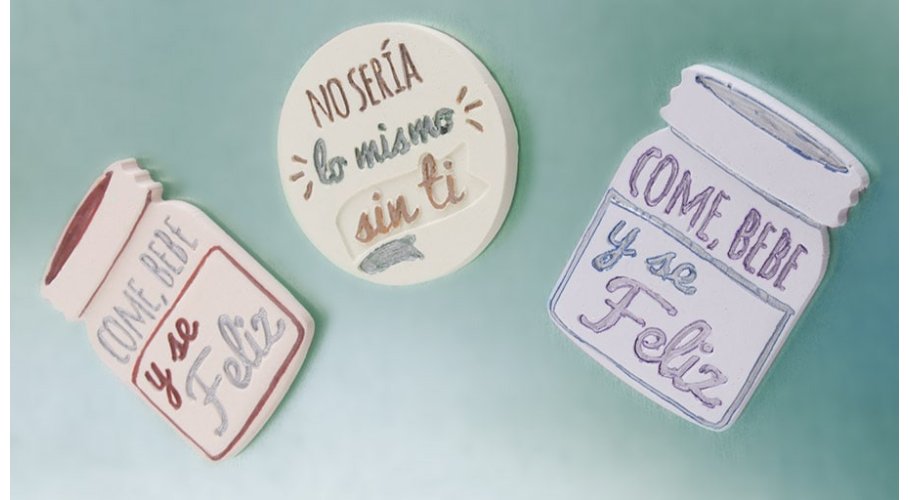 Moldes de imanes para nevera Moldes de imanes para nevera
