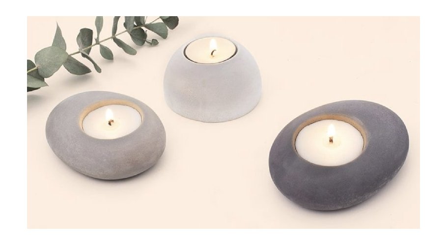 Bases e soportes para velas Bases e soportes para velas