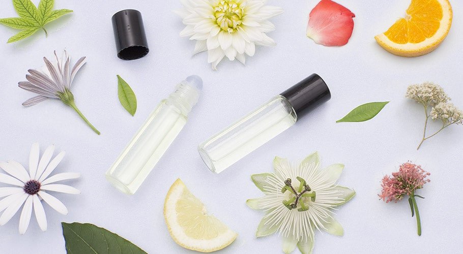 Oleos essenciais para perfumes