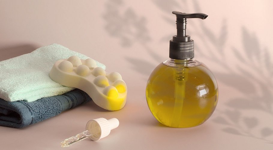 Embalagens para óleos de massagens. Embalagens para óleos de massagens.