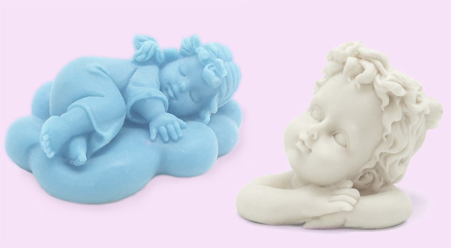 Moldes para fazer sabonetes de Anjinhos Moldes para fazer sabonetes de Anjinhos