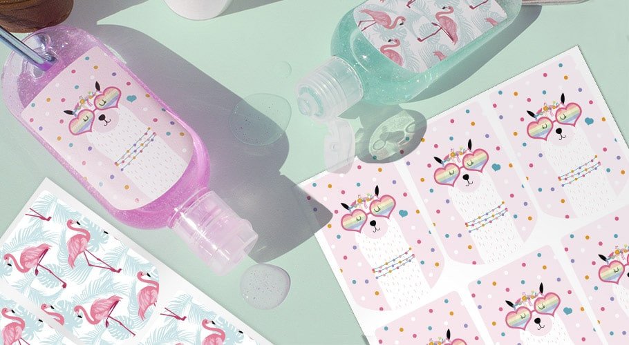 Adesivos para decorar suas embalagens Adesivos para decorar suas embalagens