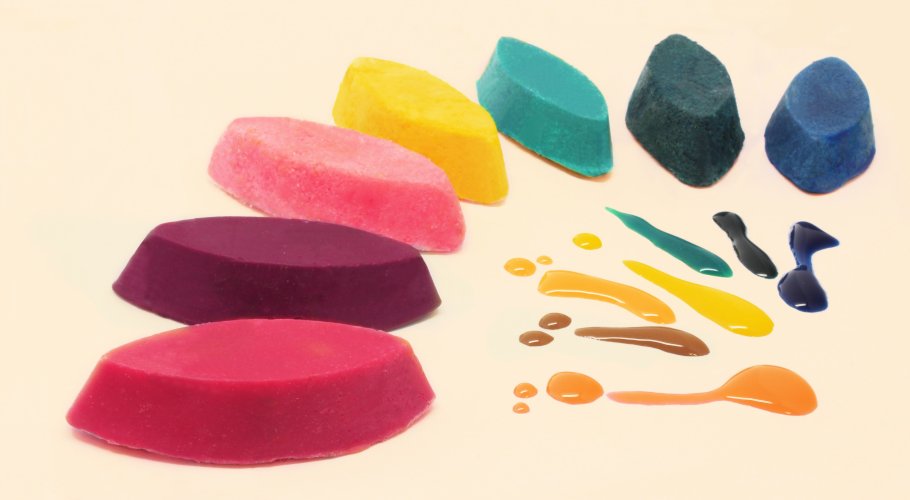 Colorantes Pigmentos líquidos para Jabón de Aceite 