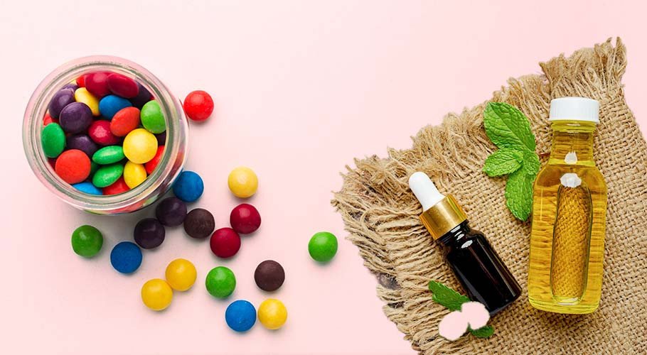 Esencias dulces para sales y bombas de baño Esencias dulces para sales y bombas de baño