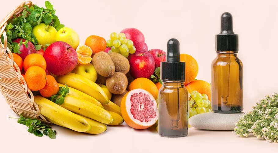Aromas de frutas para gel e champo Aromas de frutas para gel e champo