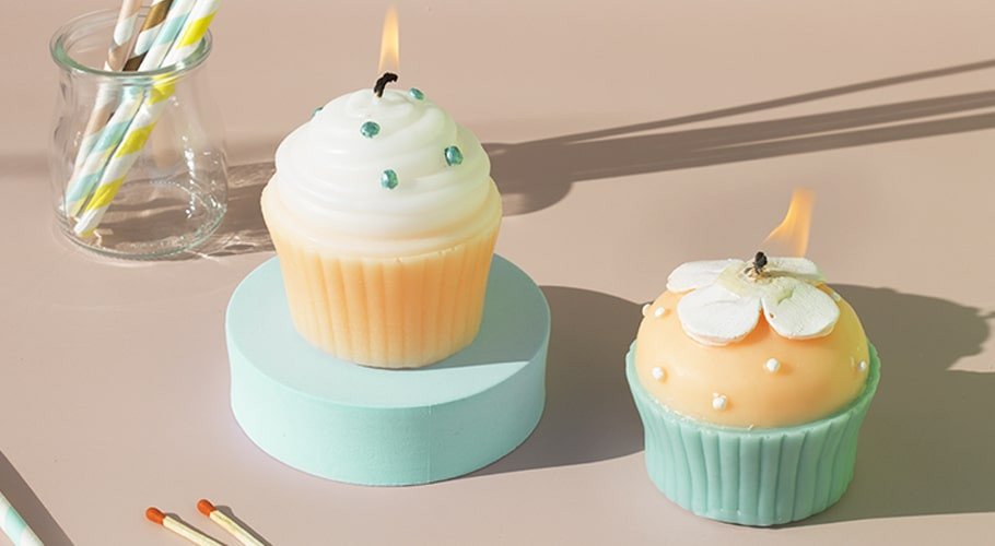 Formas deliciosas para velas Formas deliciosas para velas
