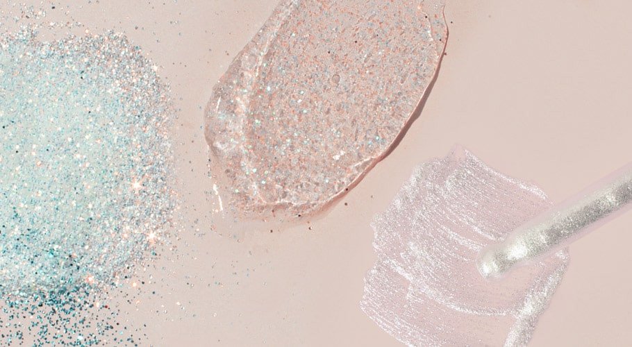 Purpurinas, nacarantes y micas para champú y gel Purpurinas, nacarantes y micas para champú y gel