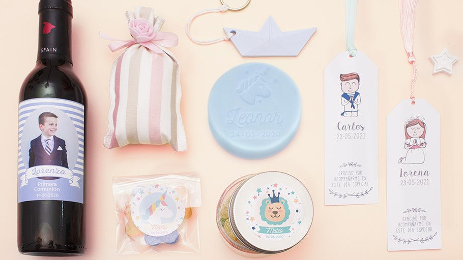 Detalles para comunion hechos a mano