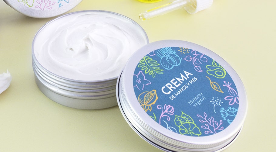 Pegatinas para cosmetica casera