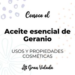 Aceite esencial de geranio