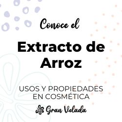 Extracto de arroz