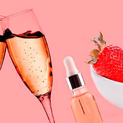 Esencia champagne y strawberry