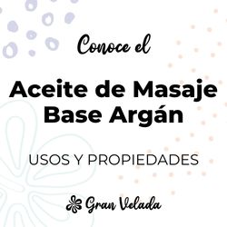 Aceite masaje base argan